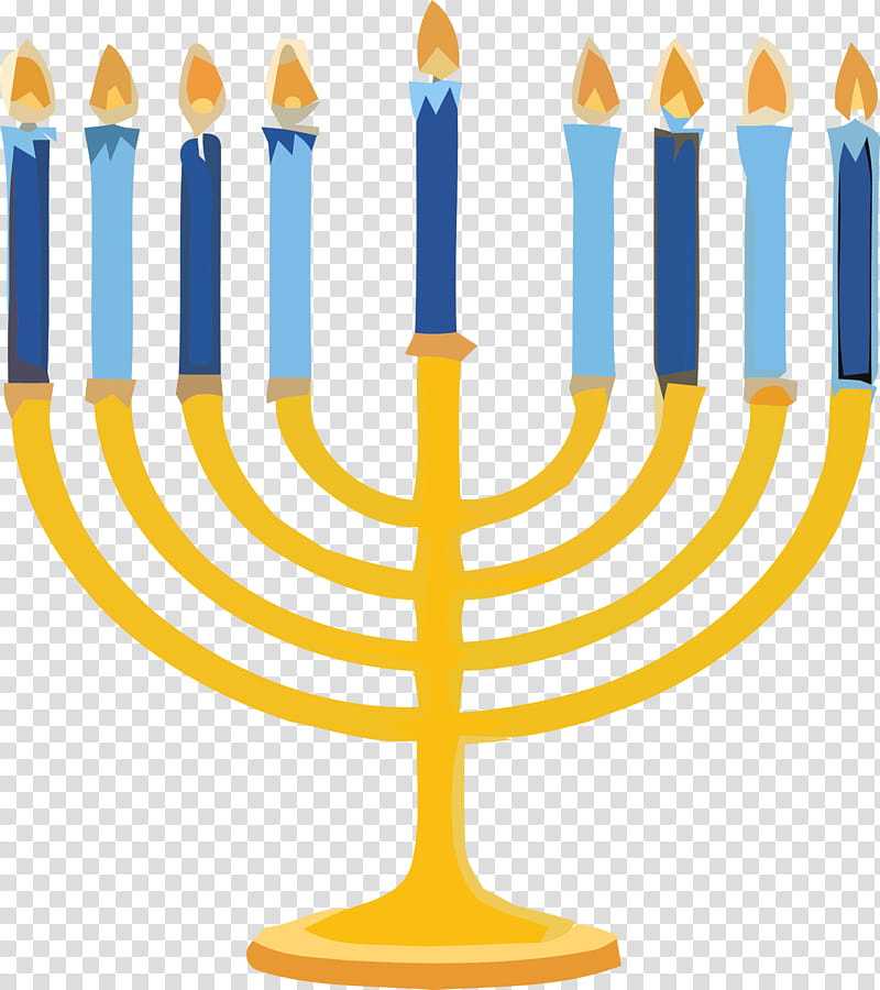 Hanukkah Candle Hanukkah Happy Hanukkah, Candle Holder, Menorah, Birthday Candle, Event, Holiday, Interior Design transparent background PNG clipart