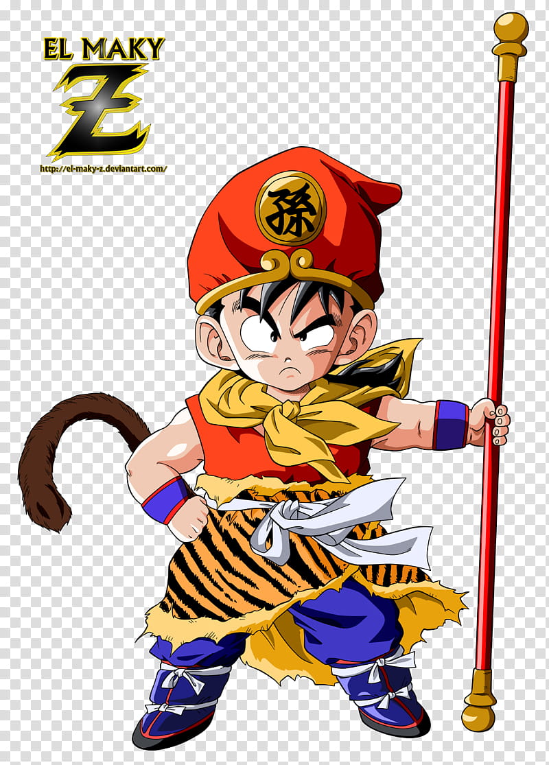 Kid Gohan Sun Wukong Clothes transparent background PNG clipart