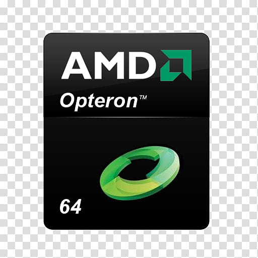 NEW AMD PROCESSOR LOGO ICONS, Opteron, AMD Opteron  transparent background PNG clipart