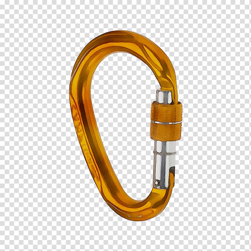 Metal, Carabiner, Rockclimbing Equipment transparent background PNG clipart