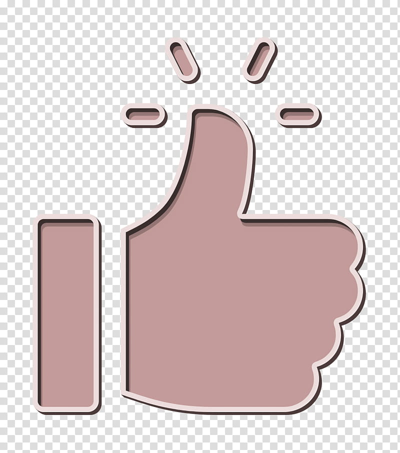 Like icon UI interface icon, Pink, Finger, Nose, Hand, Thumb, Material Property, Gesture transparent background PNG clipart