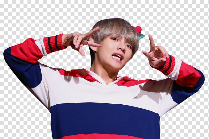 Tae Hyung BTS transparent background PNG clipart
