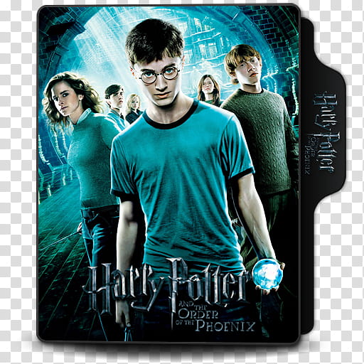 Harry Potter   Folder Icons, Harry Potter and the Order of the Phoenix v transparent background PNG clipart
