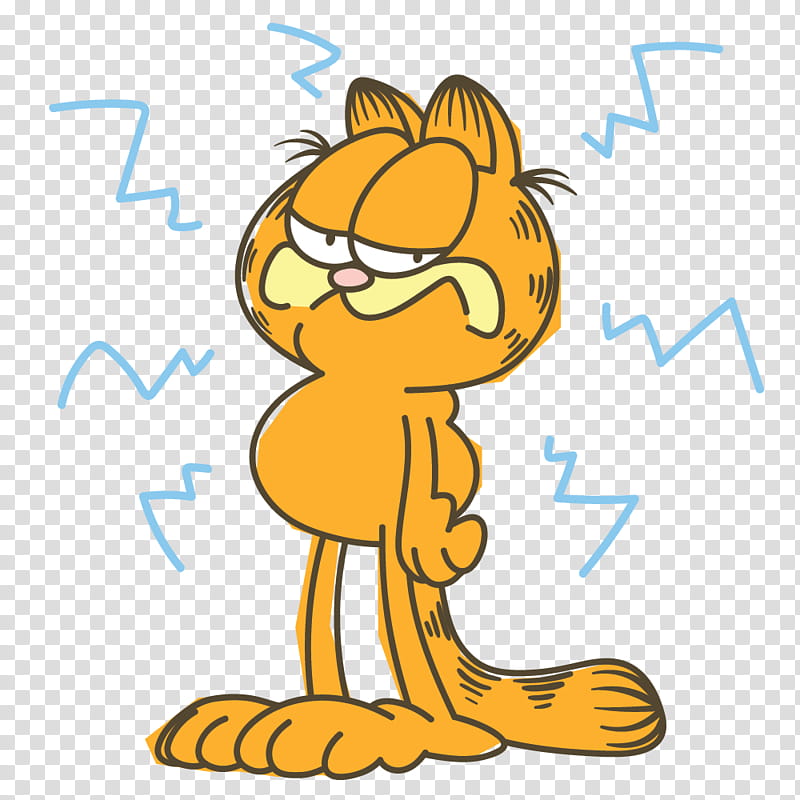Cat, Sticker, Line, Garfield, Messaging Apps, Bare Tree Media Inc, Snapchat, Paws Inc transparent background PNG clipart