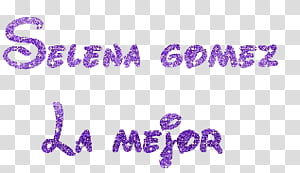 Selena Gomez texto transparent background PNG clipart thumbnail