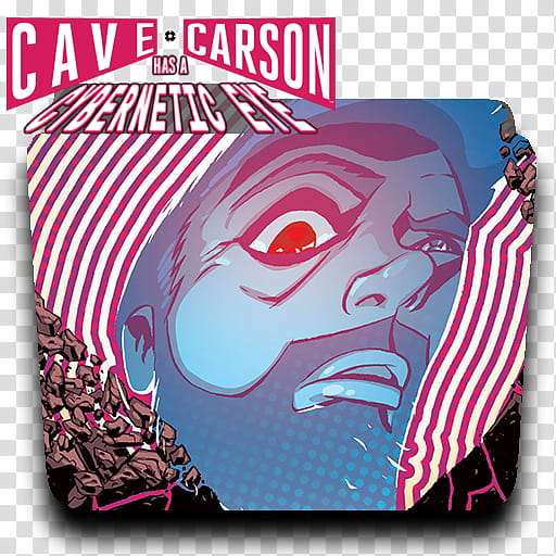 DC Rebirth MEGA Icon v Young Animal, Cave-Carson-Has-a-Cybernetic-Eye-v. transparent background PNG clipart