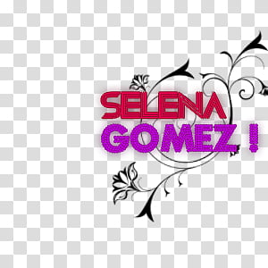 Textos de selena gomez transparent background PNG clipart thumbnail
