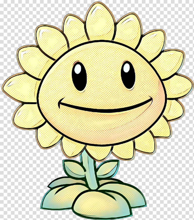 Sunflower Plants Vs Zombies, Pop Art, Retro, Vintage, Plants Vs Zombies Garden Warfare 2, Plants Vs Zombies 2 Its About Time, Plants Vs Zombies Heroes, Video Games transparent background PNG clipart