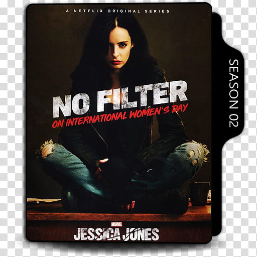 Marvel Jessica Jones Series Folder Icon , Jessica Jones Season Folder Icon V transparent background PNG clipart