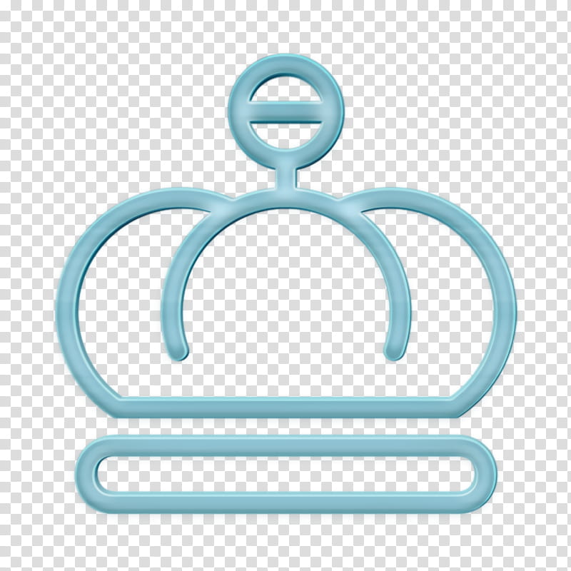crown icon king icon streamline icon, Turquoise, Symbol transparent background PNG clipart