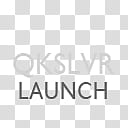 Gill Sans Text Dock Icons, quicksilver, Quicksilver launch text transparent background PNG clipart