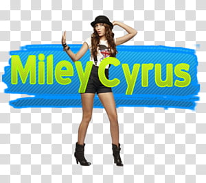Texto Miley Cyrus transparent background PNG clipart thumbnail