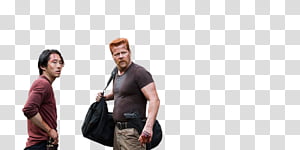 The Walking Dead , The Walking Dead Glenn and Abraham transparent background PNG clipart The Walking Dead , The Walking Dead Glenn and Abraham transparent background PNG clipart thumbnail