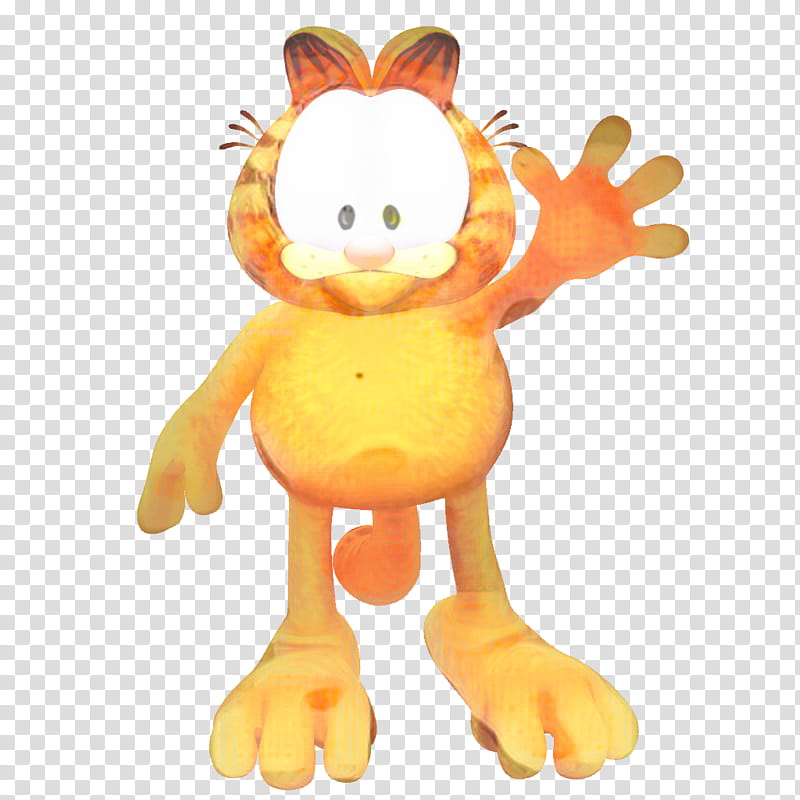 Friends Garfield Comics Us Acres Garfield And Friends Dinosaur Train Stuffed Toy Orange Transparent Background Png Clipart Hiclipart