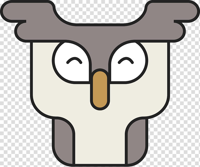 owl cute owl carton owl, Cartoon, Head, Snout, Line, Wildlife, Beak, Wing transparent background PNG clipart