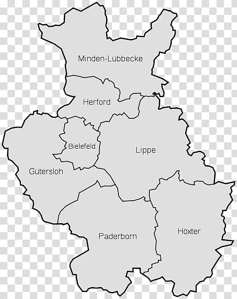 Black Tree, Detmold, Ostwestfalenlippe, Regierungsbezirk Minden, Region, North Rhinewestphalia, Germany, Map transparent background PNG clipart