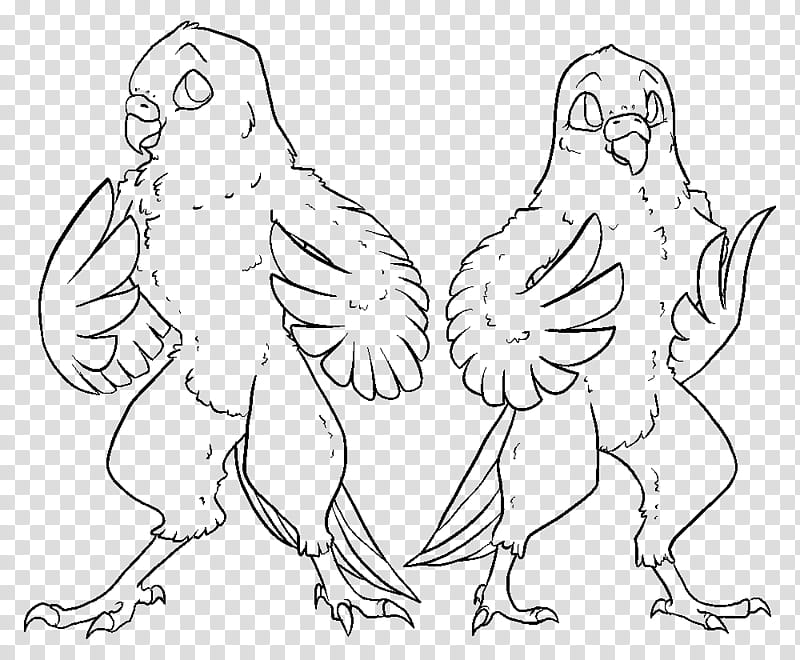 Anthro Budgie Base transparent background PNG clipart