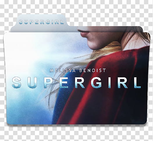 Supergirl Serie Folders, Supergirl folder icon transparent background PNG clipart