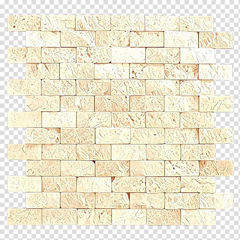 Brick Brick, Cartoon, Wall, Stone Wall, Beige, Brickwork, Tile Flooring, Rectangle transparent background PNG clipart