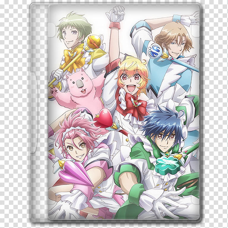 Anime  Summer Season Icon , Binan Koukou Chikyuu Bouei Bu Love! Love!, v, anime series folder screenshot transparent background PNG clipart