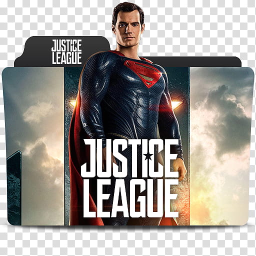 DC Extended Universe Folder Icon MoS JL , justiceleague-superman transparent background PNG clipart