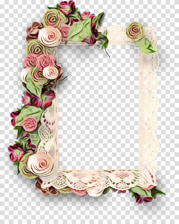 Pink Flower Frame, Frames, Ornament, Rose, Painting, Moebe Frame, Frame Set, Floral Design transparent background PNG clipart