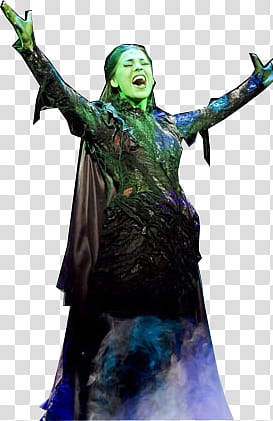 Danna Paola Elphaba Wicked transparent background PNG clipart