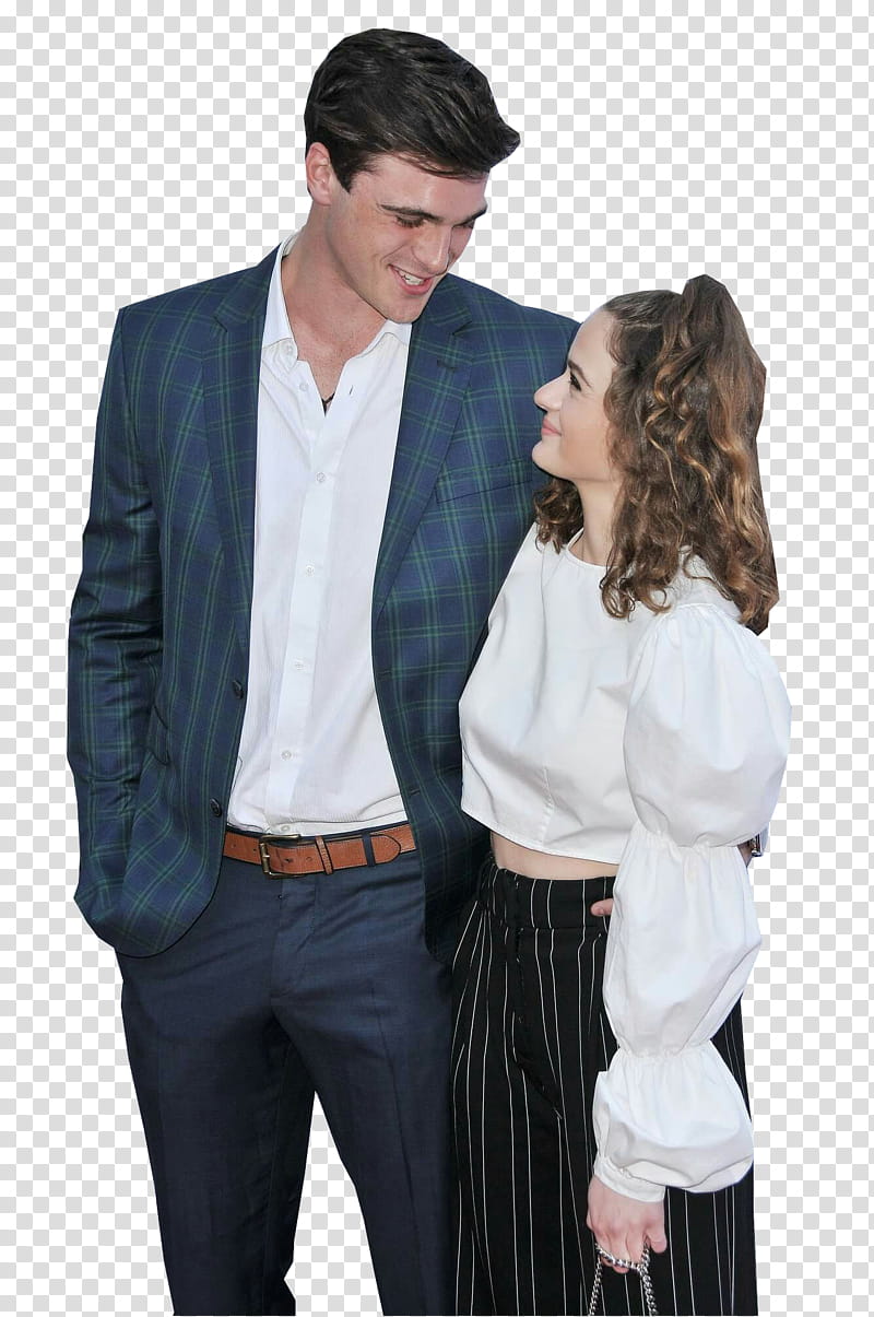 Joey King Y Jacob Elordi transparent background PNG clipart