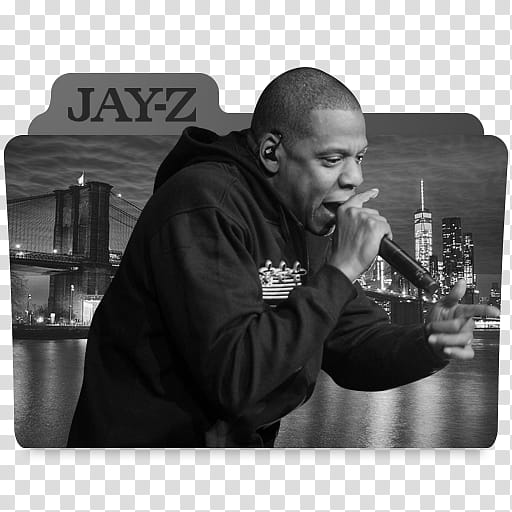 Jay Z Folder Icon transparent background PNG clipart