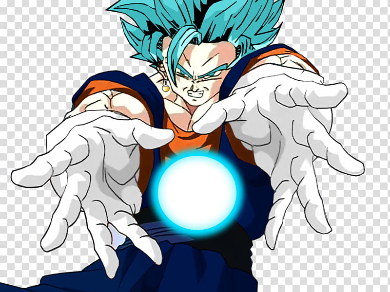 Vegito Blue transparent background PNG clipart