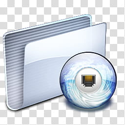 Aqueous, Folder Network icon transparent background PNG clipart