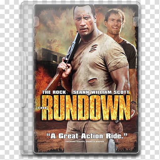 Movie Icon , The Rundown, The Rundown disc case transparent background PNG clipart