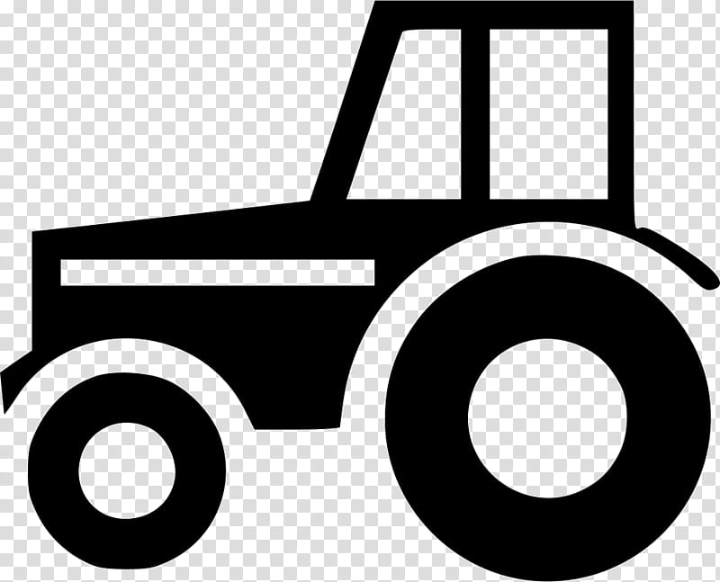 John Deere Logo, Tractor, Agriculture, Wheel, Line, Vehicle, Blackandwhite transparent background PNG clipart