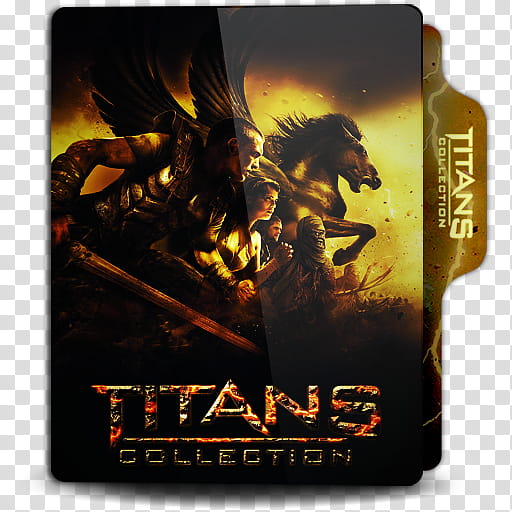 Movie Collections Folder Icon , Titans transparent background PNG clipart