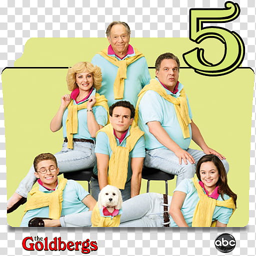 The Goldbergs series and season folder icons, The Goldbergs S ( transparent background PNG clipart