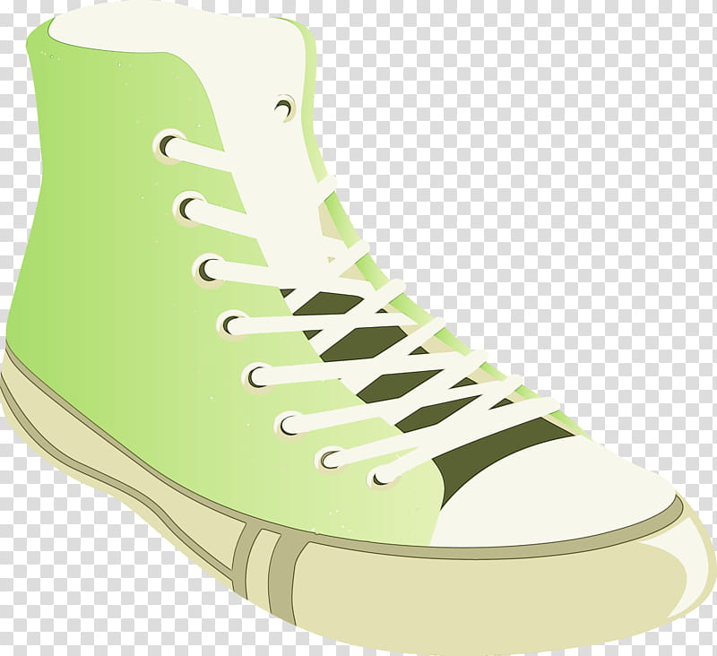 footwear shoe sneakers green plimsoll shoe, Fashion SHOES, Watercolor, Paint, Wet Ink, Athletic Shoe, Skate Shoe, Outdoor Shoe transparent background PNG clipart