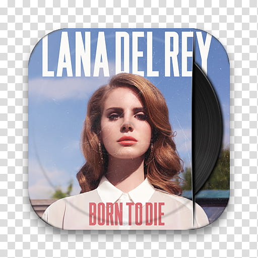 Music Album Cover Icons , Lana Del Ray transparent background PNG clipart