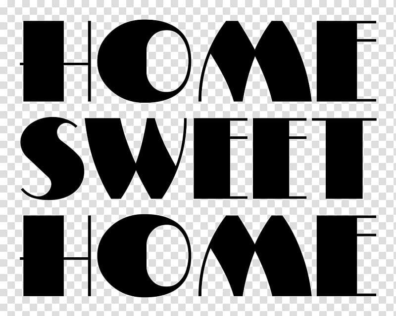HomeSweetHome , black Home Sweet Home text in white background transparent background PNG clipart