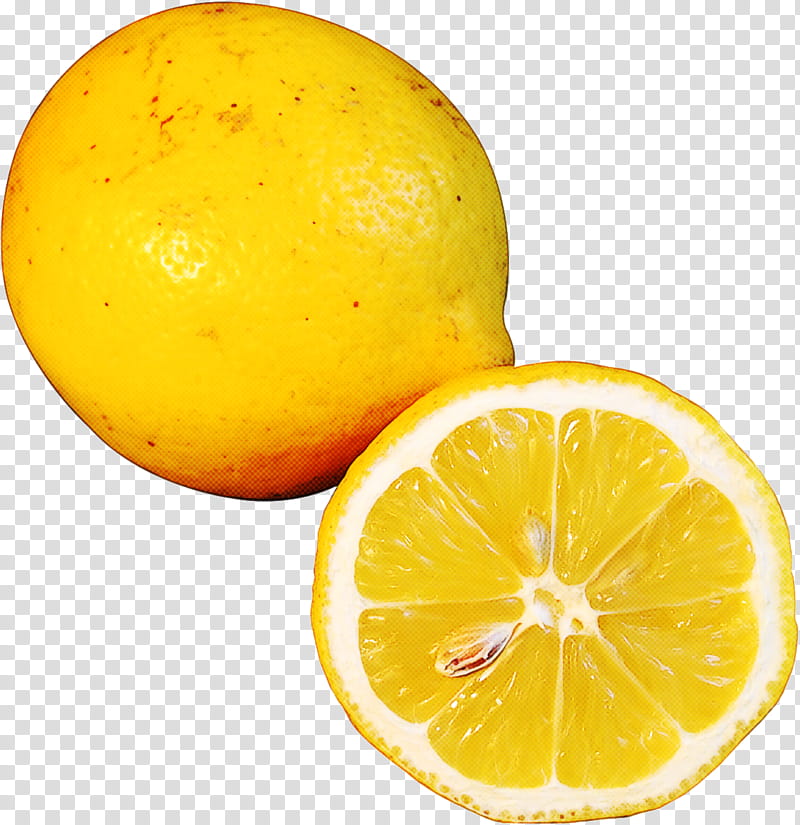 lemon citrus meyer lemon yellow fruit, Citric Acid, Lemonlime, Citron, Lemon Peel, Sweet Lemon transparent background PNG clipart