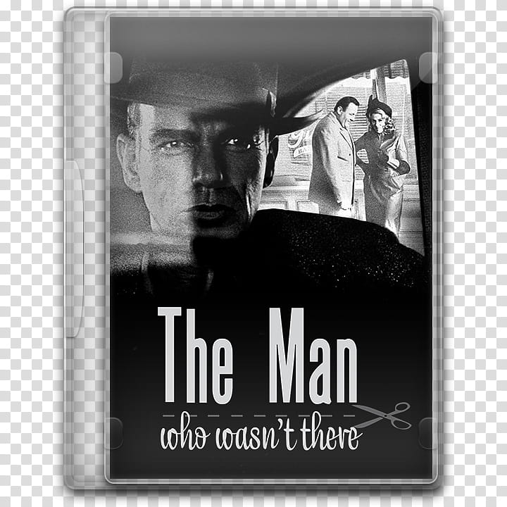 Coen Brothers Filmography Plastic Case Covers, The Man Who Wasn't There () transparent background PNG clipart
