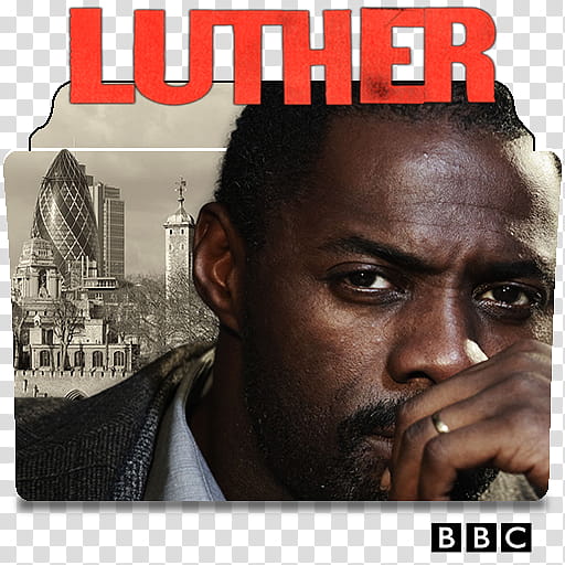 Luther series and season folder icon, Luther ( transparent background PNG clipart