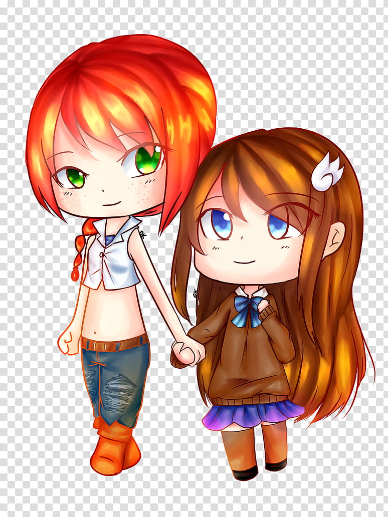 [CM]: Samantha and Anna transparent background PNG clipart