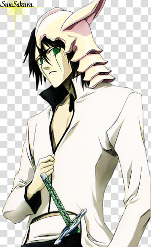 Ulquiorra, Ulquiorra from Bleach anime character illustration transparent background PNG clipart