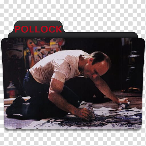 P Movie Folder Icon Pack, pollock transparent background PNG clipart