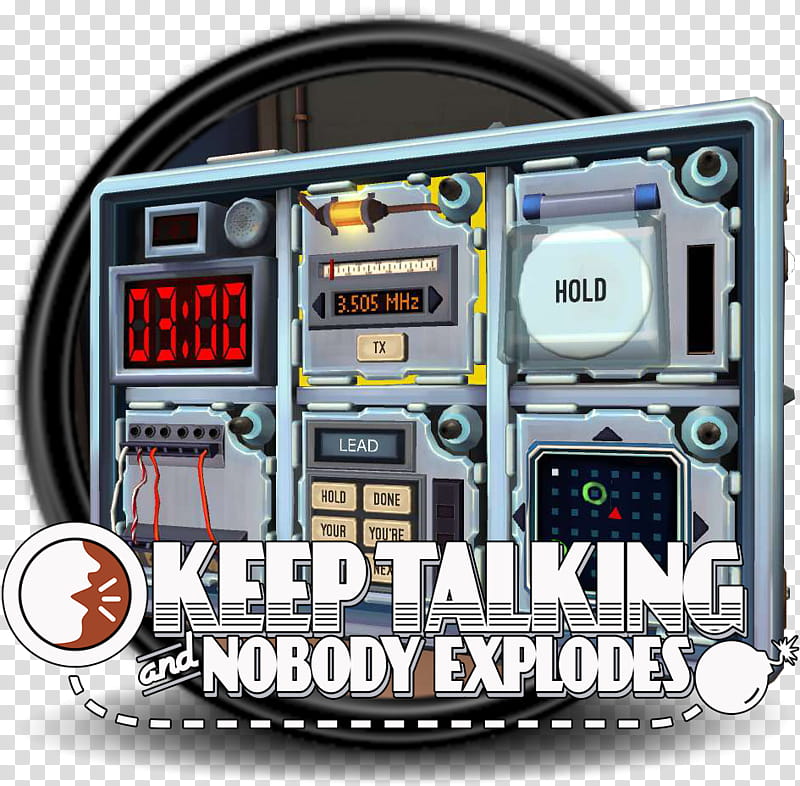 Keep Talking and Nobody Explodes Icon, Keep Talking and Nobody Explodes Icon transparent background PNG clipart