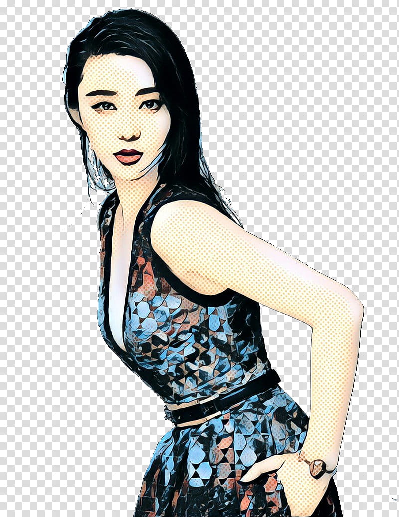 Hair Style, Pop Art, Retro, Vintage, Fan Bingbing, Actor, Model, Story Of Yanxi Palace transparent background PNG clipart
