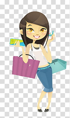 Nena Love Compras Hecha Por mi transparent background PNG clipart