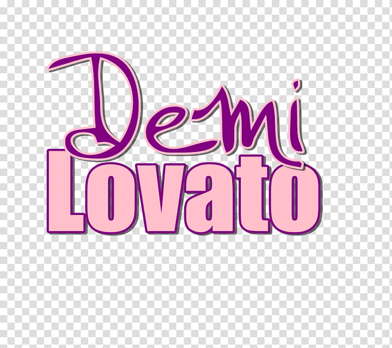 Demi Lovato, Demi Lovato text transparent background PNG clipart
