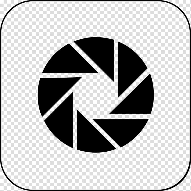 Camera Lens Logo, Shutter, Aperture, Diaphragm, White, Line, Circle, Symbol transparent background PNG clipart