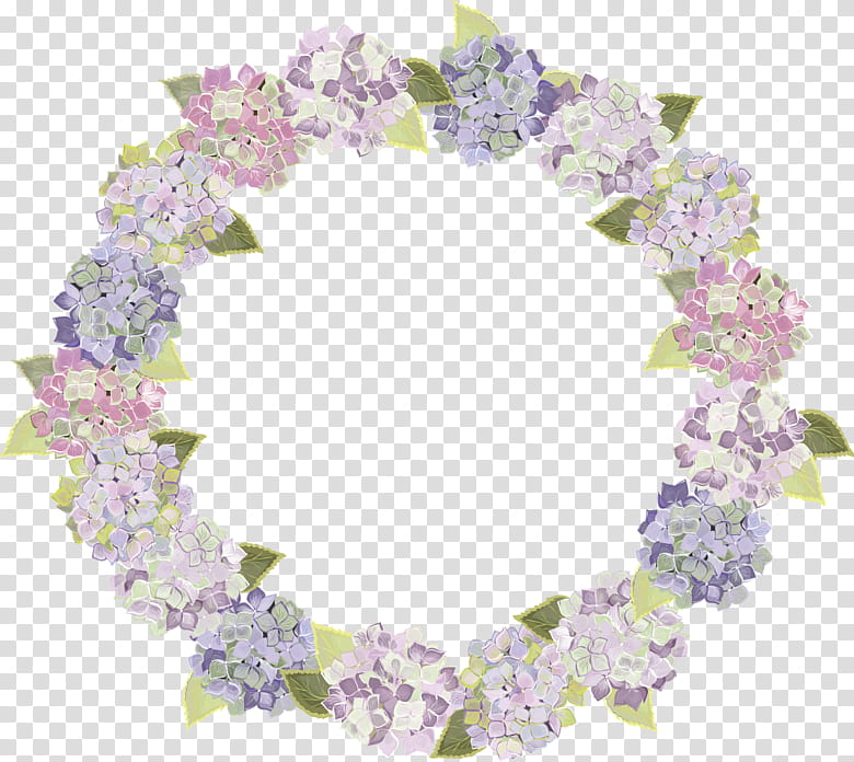 Purple Flower Wreath, Hydrangea, Blanket, Fleece Blanket, Flower Bouquet, Textile, Floral Design, Lavender transparent background PNG clipart